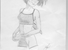 Wallpapers Art - Pencil mmmh nice girl!