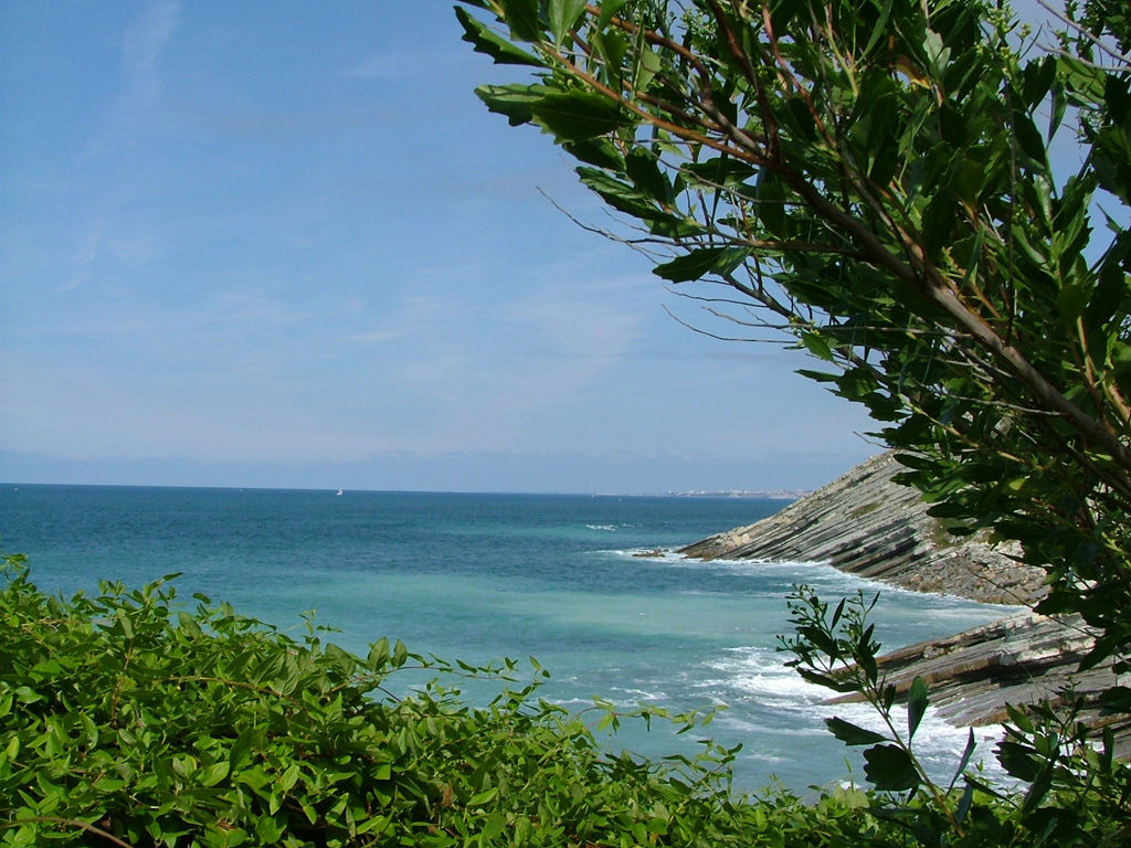 Fonds d'cran Nature Mers - Ocans - Plages cte basque