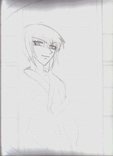 Fonds d'cran Art - Crayon Manga - Fruits Basket Kikito:chantier...