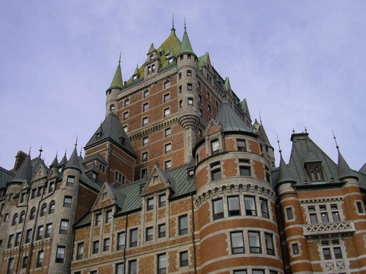 Fonds d'cran Voyages : Amrique du nord Canada > Qubec Chteau Frontenac