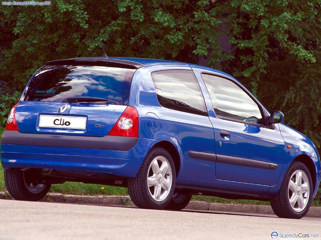 Fonds d'cran Voitures Renault Renault Clio 1.5l DCi (2001)