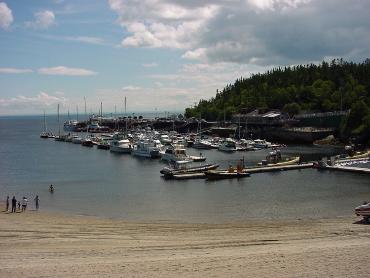 Wallpapers Nature Seas - Oceans - Beaches Vue sur le St-Laurent,Qubec