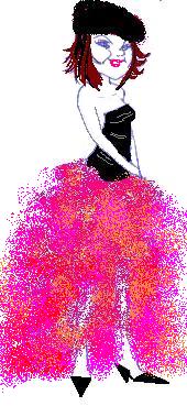 Fonds d'cran Art - Crayon Mode rosa