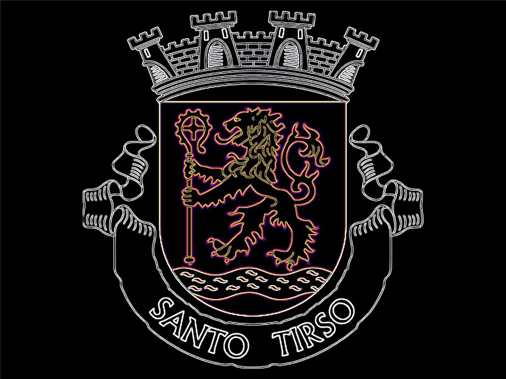 Fonds d'cran Voyages : Europe Portugal santo tirso logo