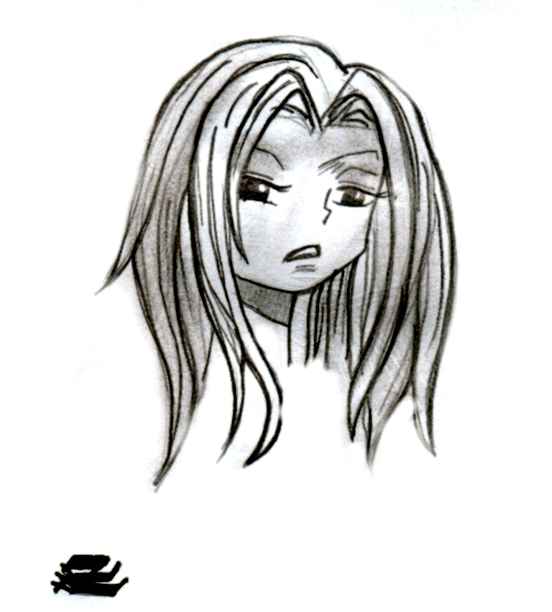 Fonds d'cran Art - Crayon Manga - Shaman King Anna