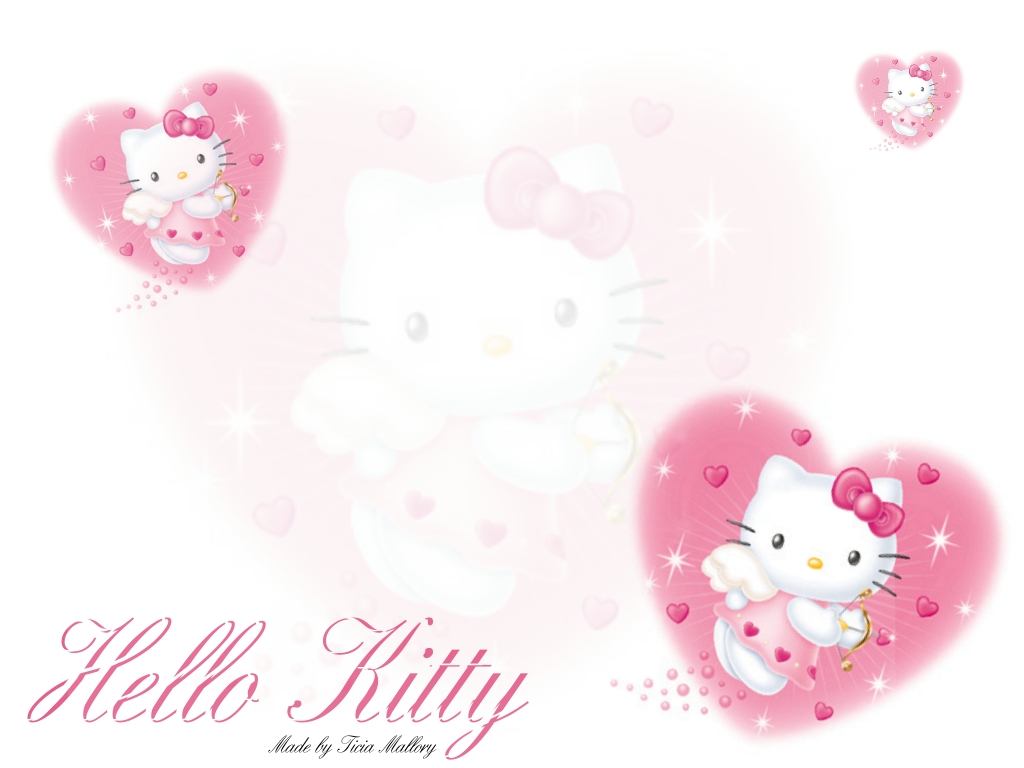 Wallpapers Cartoons Hello Kitty Kitty pink