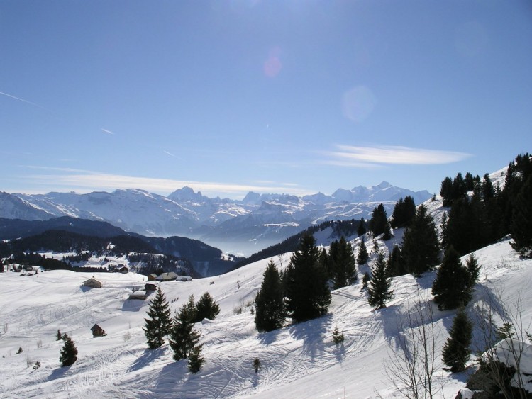 Wallpapers Nature Mountains Praz de lys Sommand(Mont Blanc)