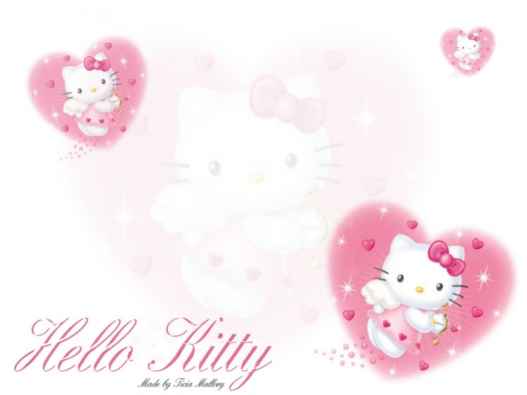 Wallpapers Cartoons Hello Kitty Kitty pink