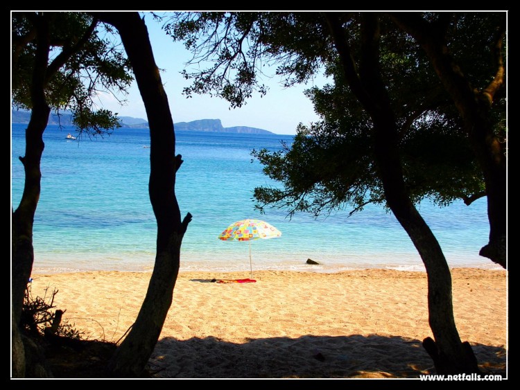 Fonds d'cran Voyages : Europe Grce Lichnos beach Parga Grce (Greece)