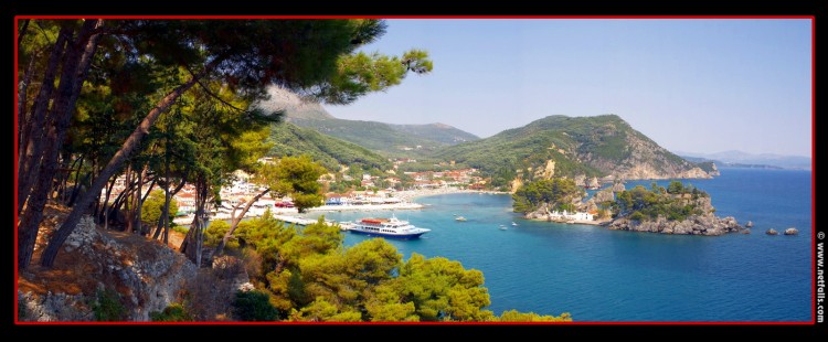 Fonds d'cran Voyages : Europe Grce Panoramic Parg (greece)