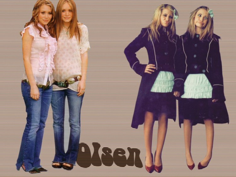 Fonds d'cran Clbrits Femme Jumelles Olsen Ashley and Mary-kate Olsen