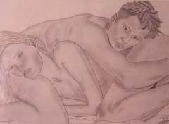 Fonds d'cran Erotic Art Couple