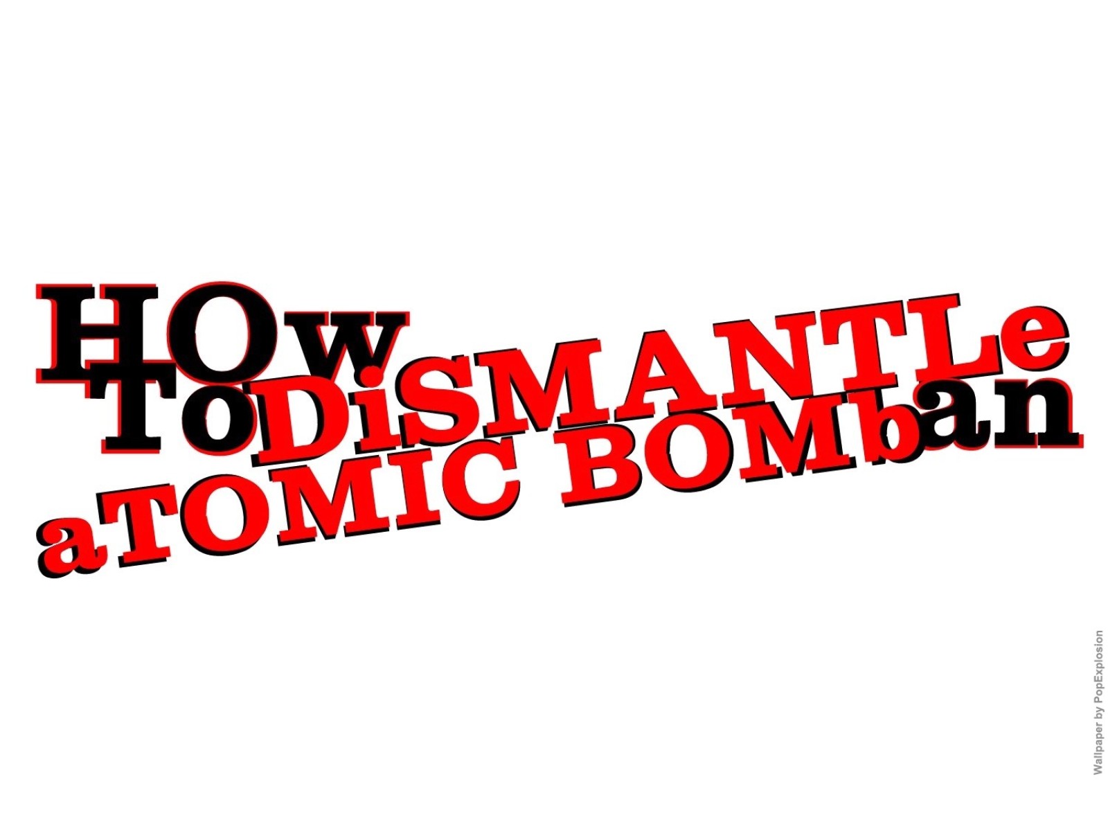 Fonds d'cran Musique U2 U2 - How To Dismantle An Atomic Bomb