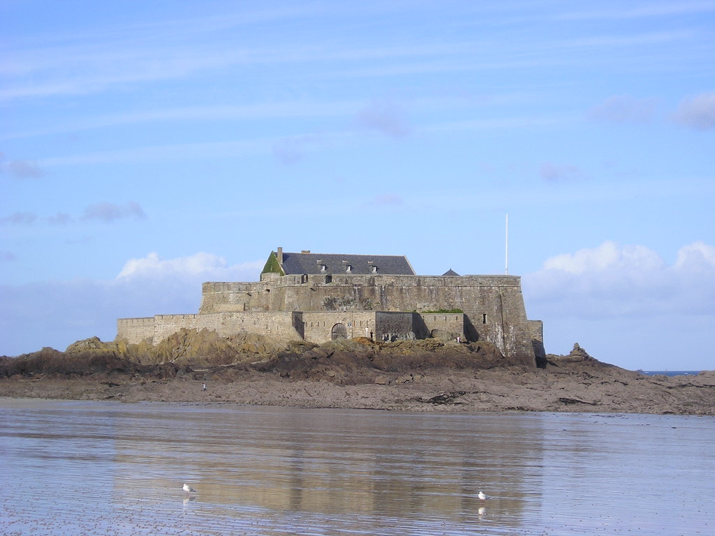 Fonds d'cran Voyages : Europe France > Bretagne Fort national - Saint Malo