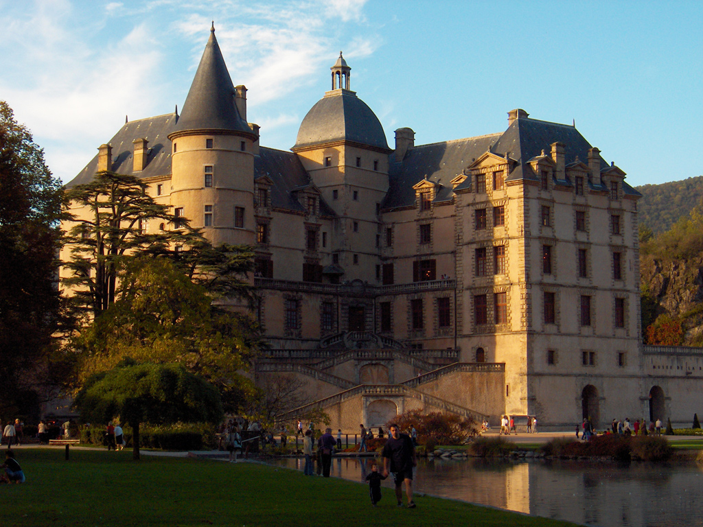 Fonds d'cran Constructions et architecture Chteaux - Palais chateau de vizille