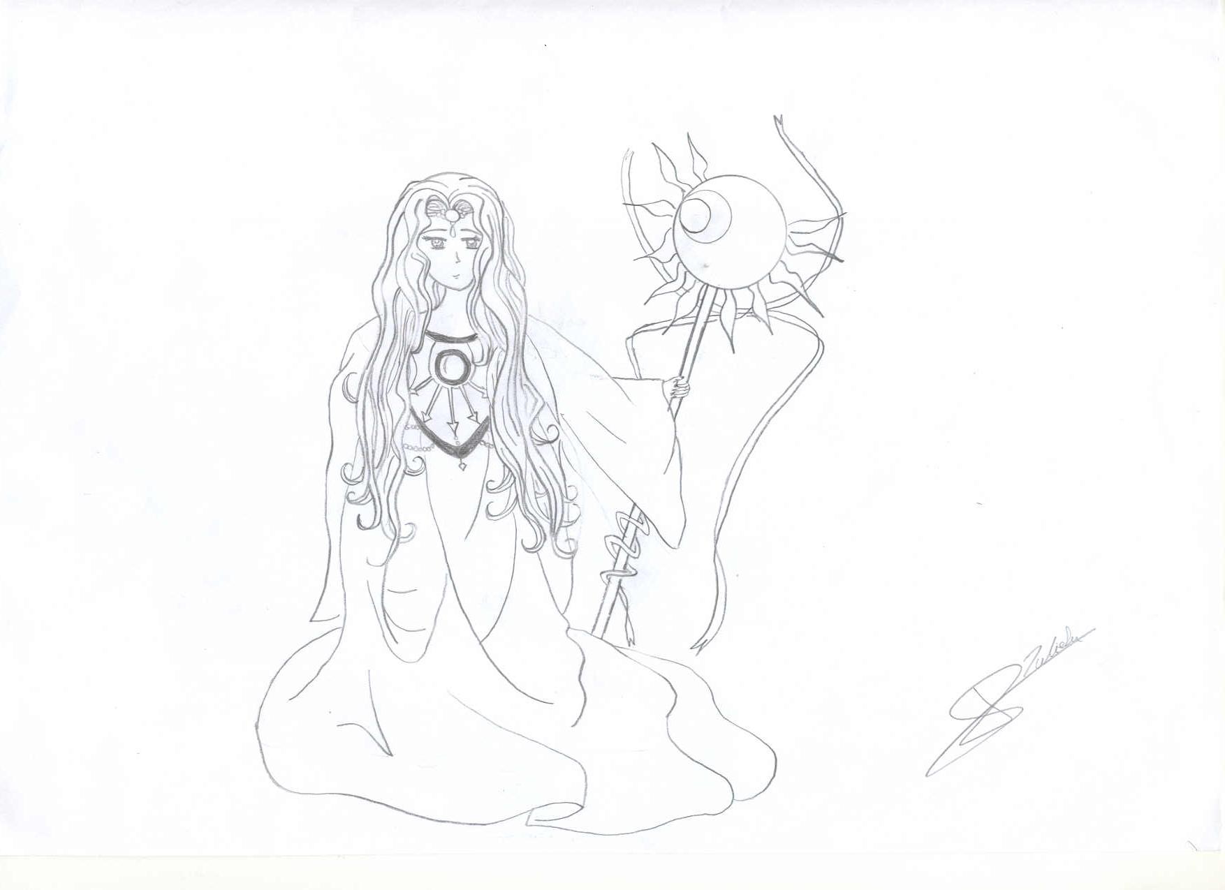 Fonds d'cran Art - Crayon Manga - Magic Knight Rayearth Magic Knigth Rayearth