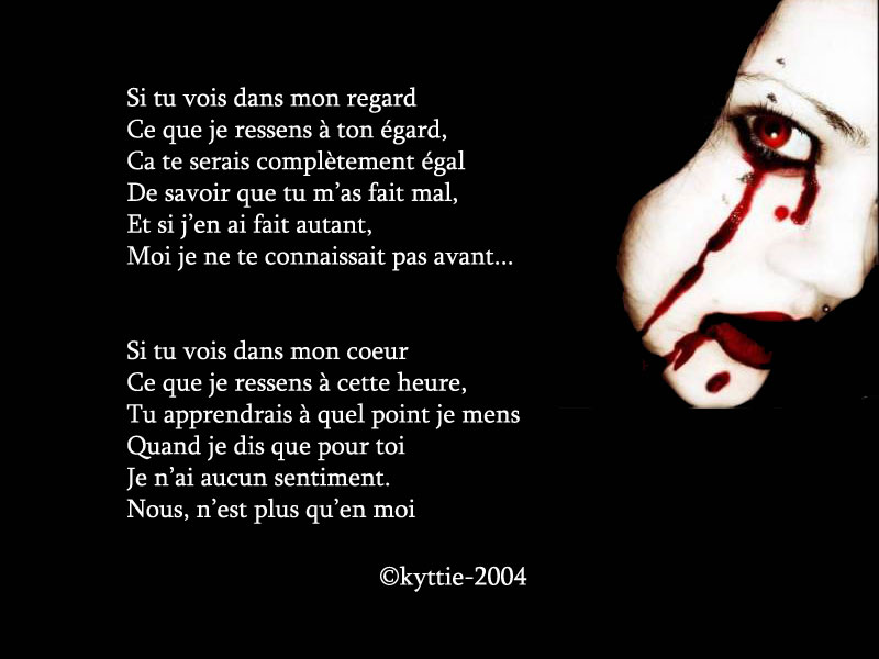 Fonds d'cran Art - Numrique Style Dark Un coeur saigne...