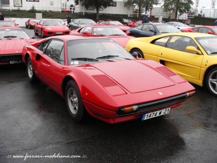 Wallpapers Cars Ferrari Ferrari 308 GTB Ferrari Days 2004