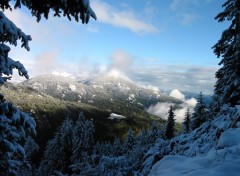 Fonds d'cran Nature Paysage enneig