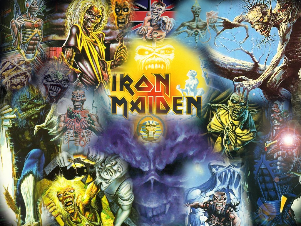 Fonds d'cran Musique Iron Maiden a lot of Maiden