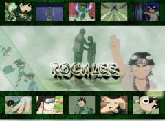 Fonds d'cran Manga Rock Lee the boss