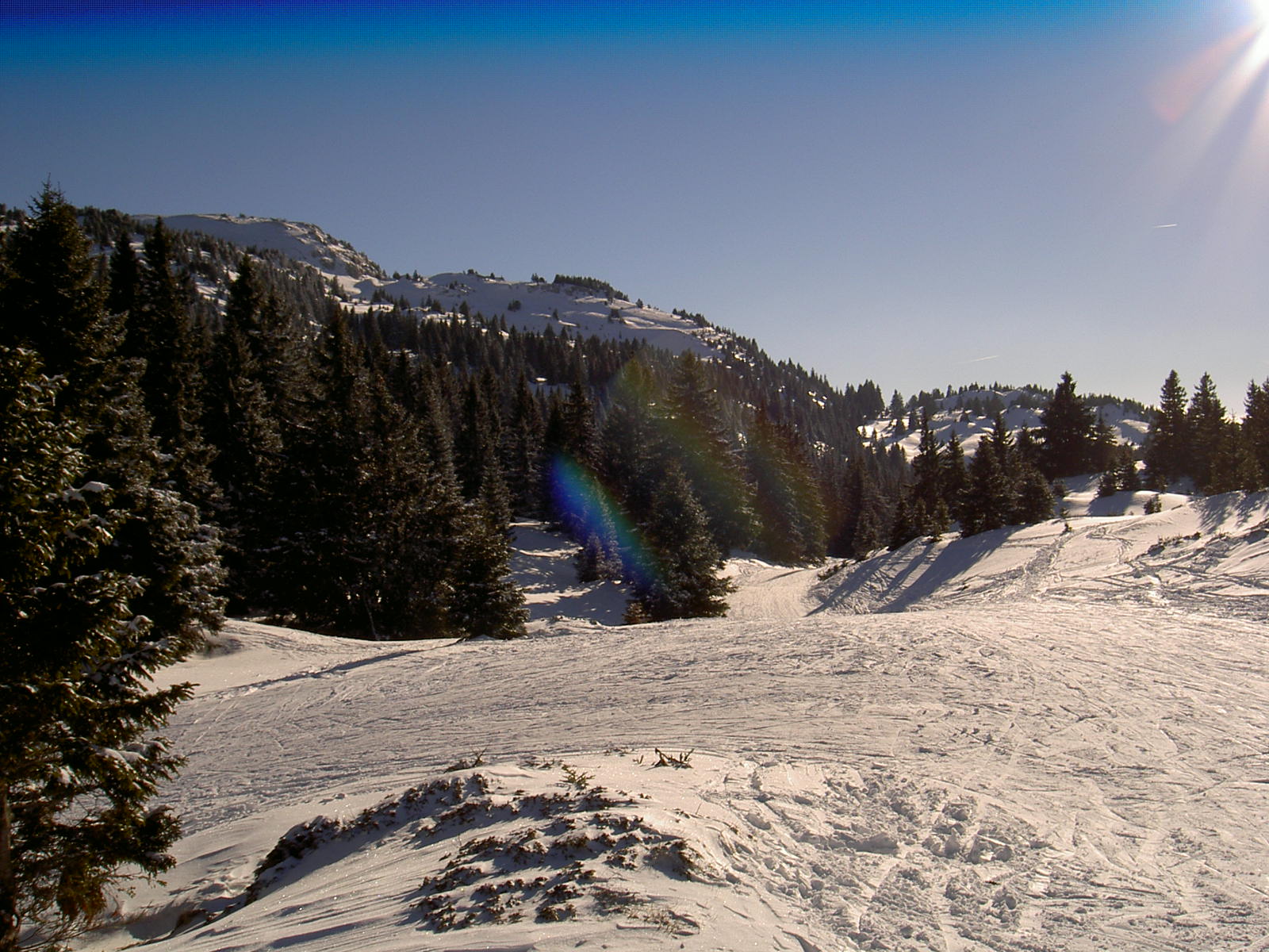 Fonds d'cran Nature Montagnes Il fait chaud