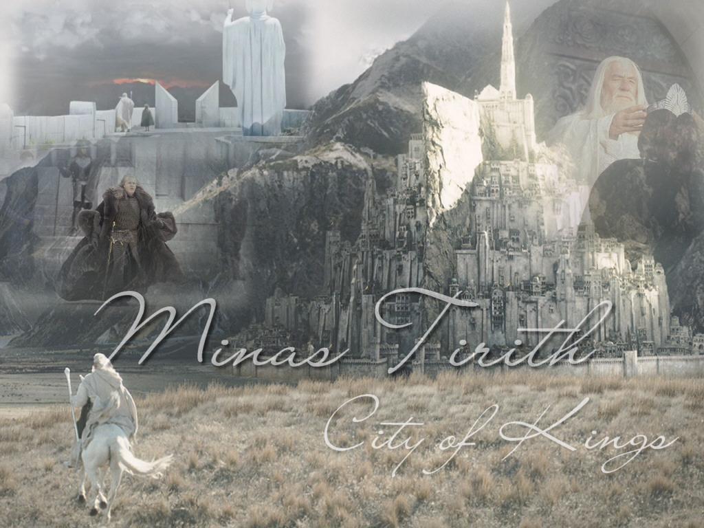 Wallpapers Movies The Lord of the Rings: The Fellowship of the Ring Minas Tirith