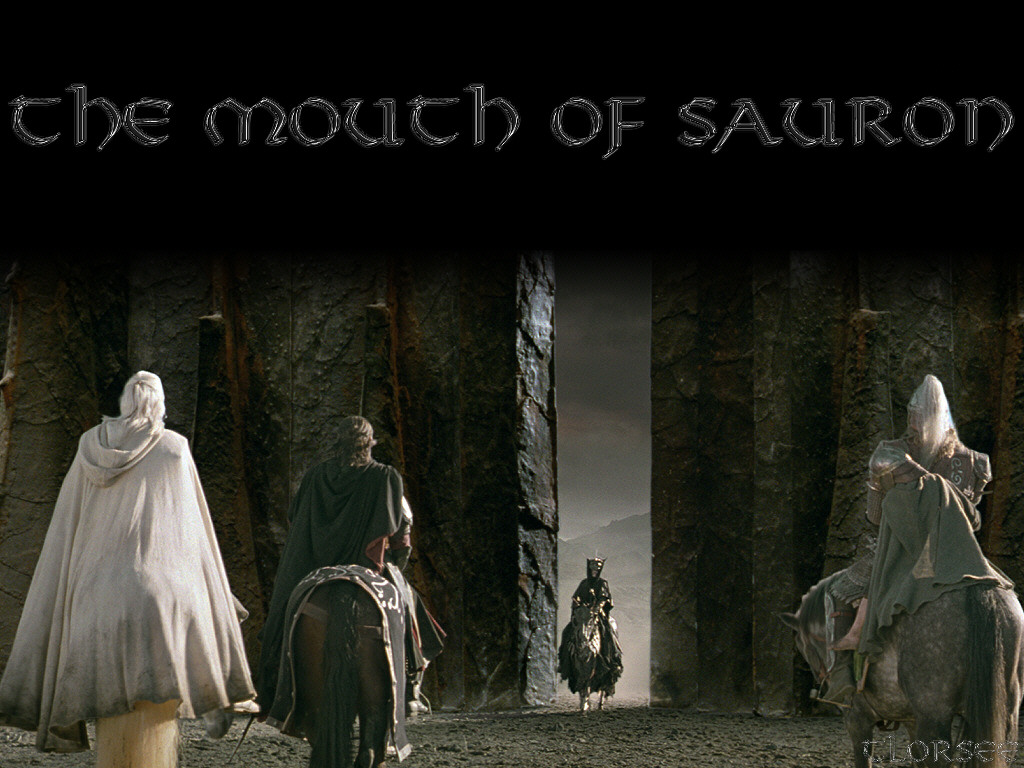 Wallpapers Movies The Lord of the Rings: The Fellowship of the Ring The Mouth of Sauron