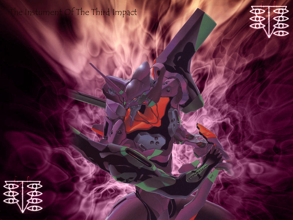 Wallpapers Cartoons Evangelion The Instrument of The Third Impact