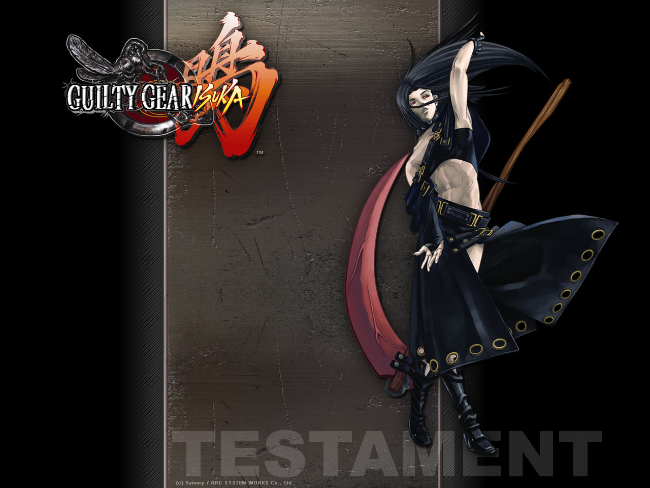 Fonds d'cran Jeux Vido Guilty Gear Isuka testamen