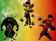 Wallpapers Manga Ranma, Ryoga & Taro