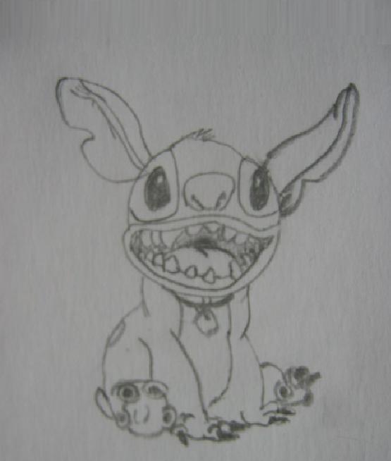 Fonds d'cran Art - Crayon Dessins anims - Lilo et Stitch stich ^^