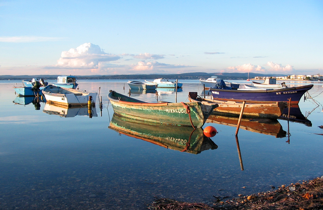 Wallpapers Boats Fishing Boats Etang de Thau