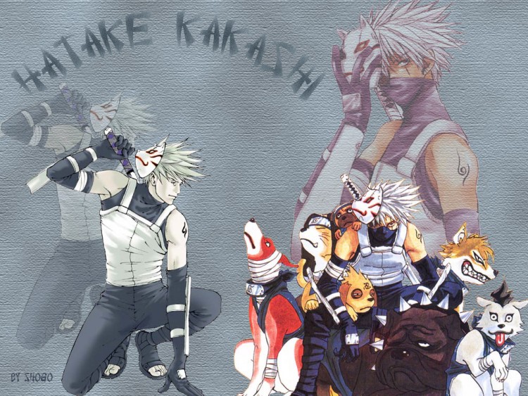 Fonds d'cran Manga Naruto Kakashi wall