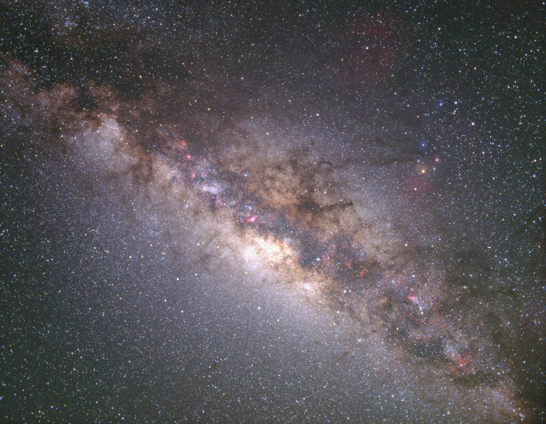 Fonds d'cran Espace Uranus Milky Way in Summer