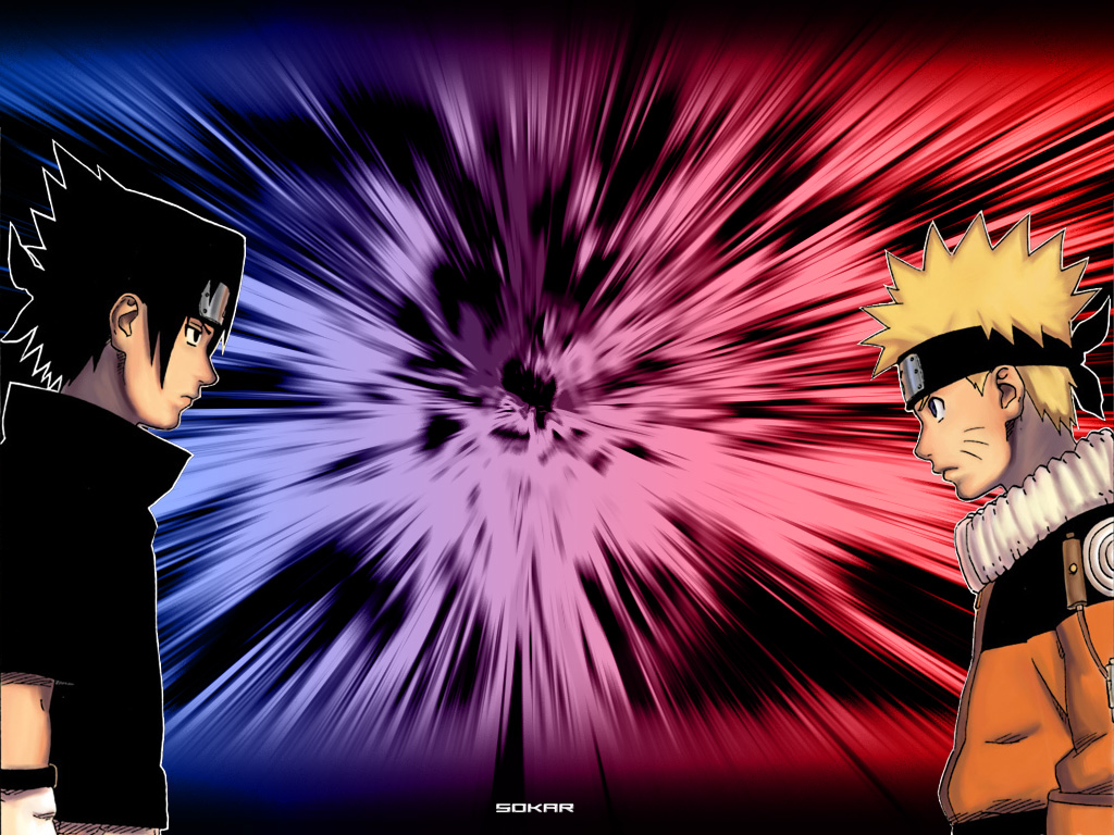 Wallpapers Manga Naruto Naruto et Sasuke