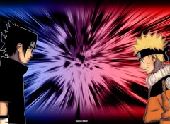 Fonds d'cran Manga Naruto et Sasuke