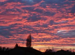 Fonds d'cran Nature Ciel en feu