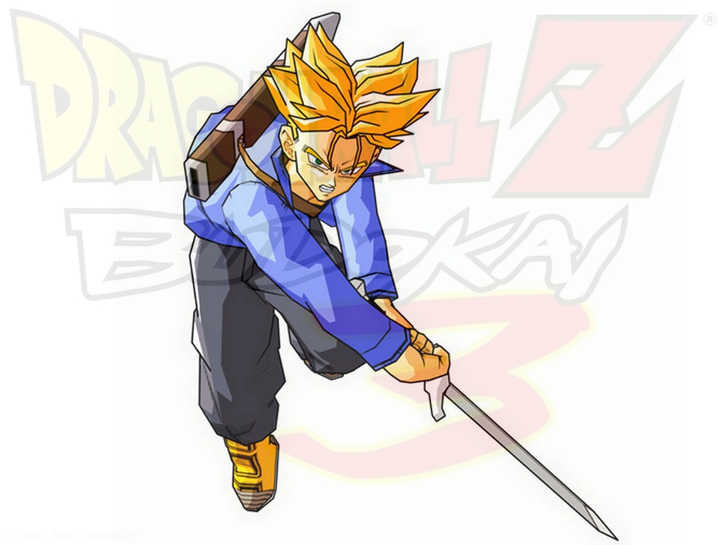 Fonds d'cran Jeux Vido Dragon Ball Z Budokai 3 Trunks