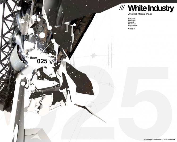 Wallpapers Digital Art Abstract /// White industry