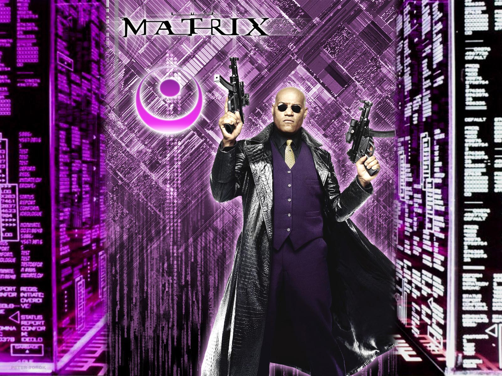 Wallpapers Movies Matrix 2 Reloaded The Matrix Reloaded - MORPHEUS