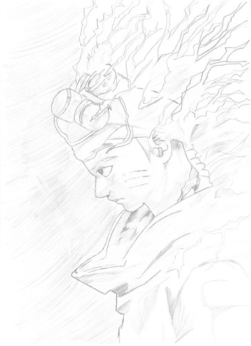 Wallpapers Art - Pencil Manga - Naruto Naruto--