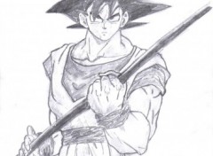 Fonds d'cran Art - Crayon DBZ