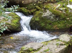 Fonds d'cran Nature Cascade du Cady 1