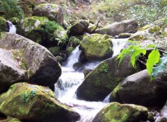 Fonds d'cran Nature Cascade du Cady 3