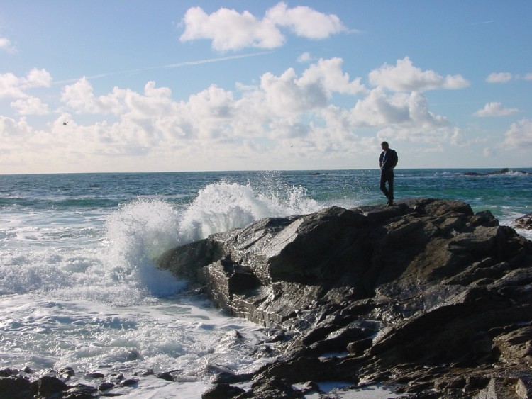 Fonds d'cran Nature Mers - Ocans - Plages ca c de la vague ! ! !