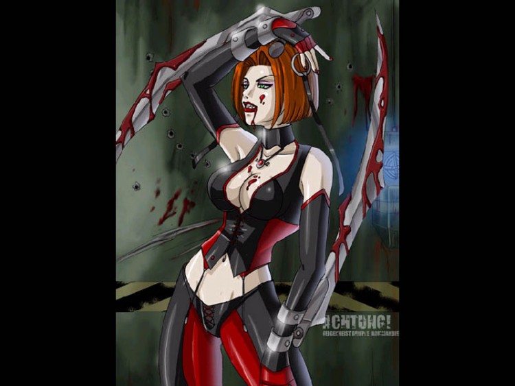 Wallpapers Video Games BloodRayne Fan Art Rayne