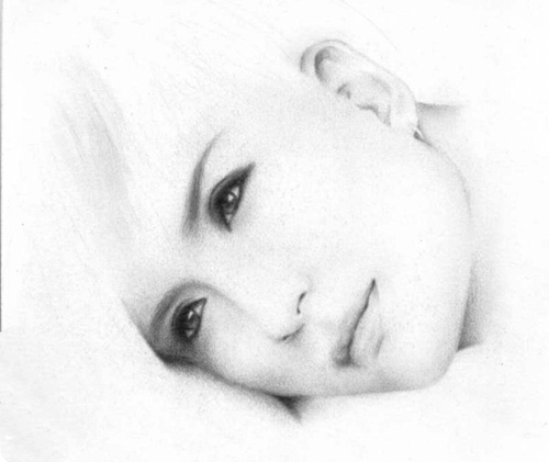 Wallpapers Art - Pencil Portraits anna