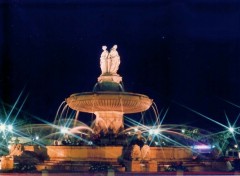 Fonds d'cran Voyages : Europe Aix-en-Provence... Fontaine de la rotonde