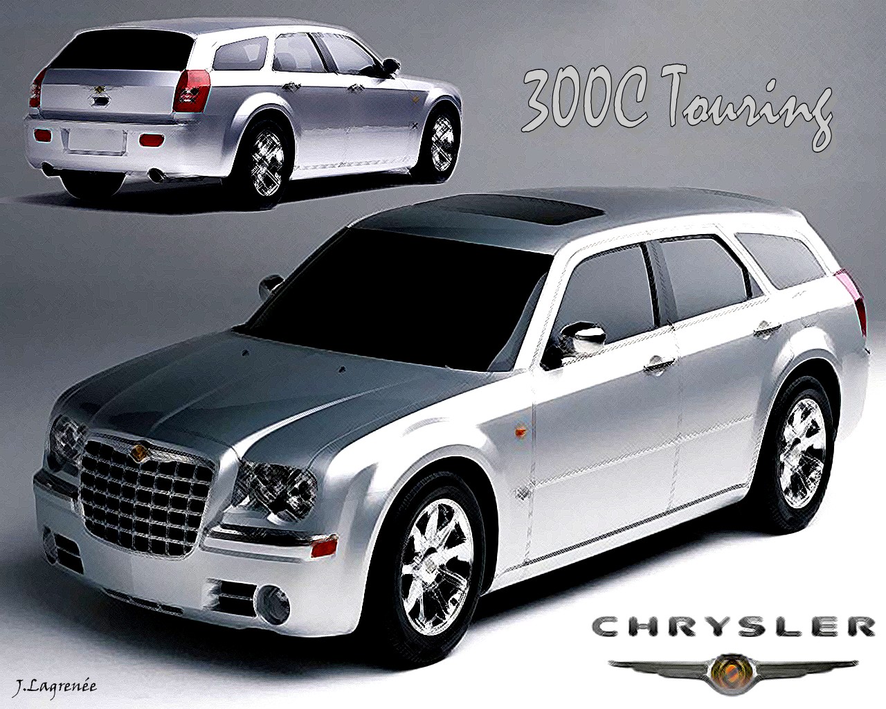 Wallpapers Cars Chrysler 300C Touring Concept 2003